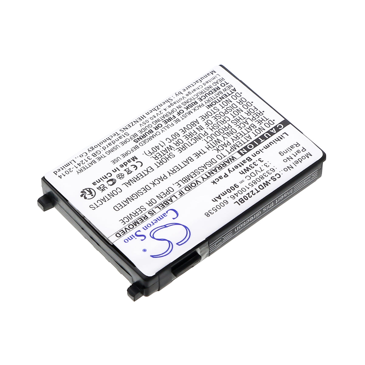 Replacement Battery for Unitech | Wasp | Falcon | Datalogic | PSC PT630 – Barcode Scanner – 900mAh / 3.7V