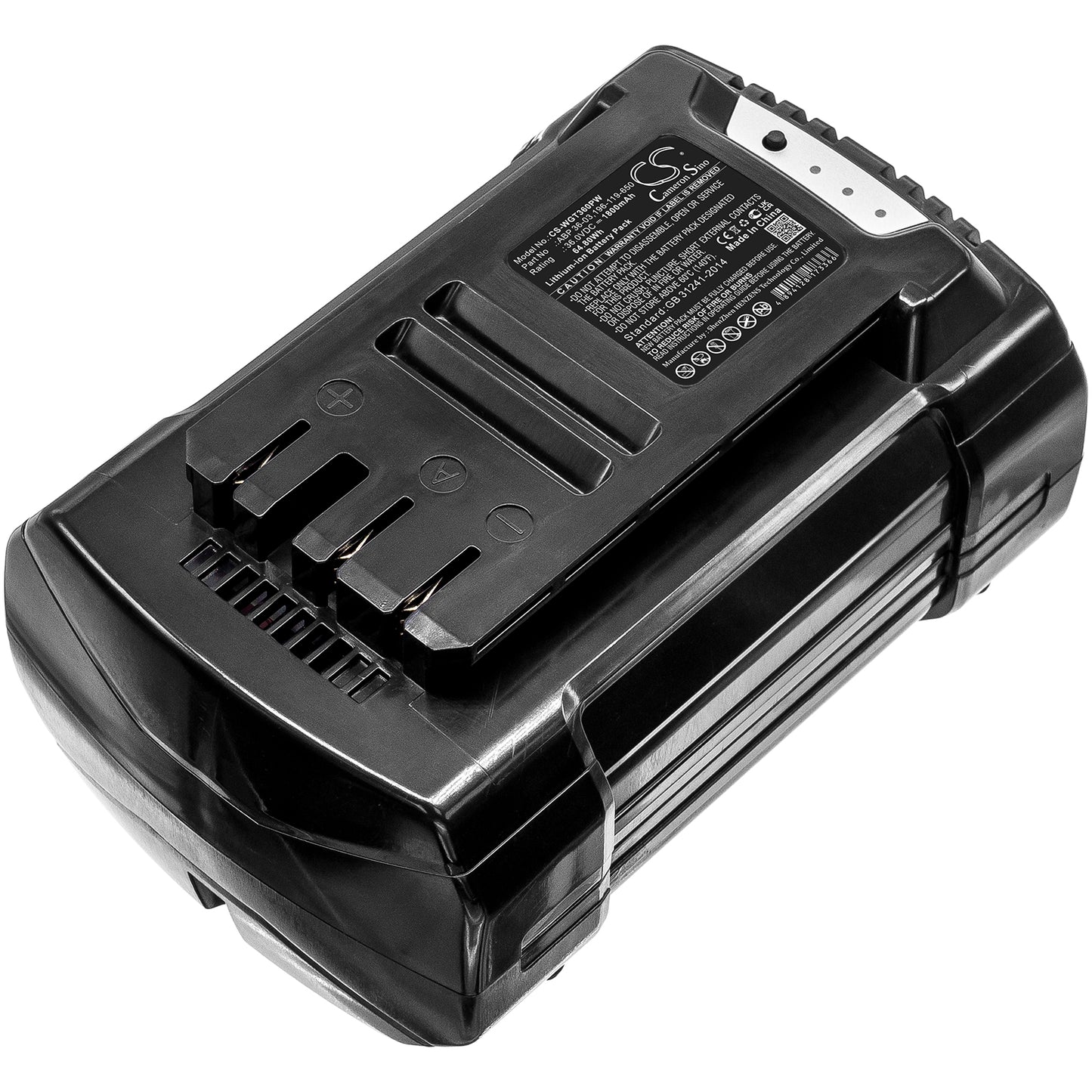 Replacement Battery for Wolf Garten GTB 36 – Garden Tool – 1800mAh / 36V - image 1