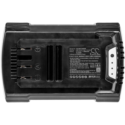 Replacement Battery for Wolf Garten GTB 36 – Garden Tool – 1800mAh / 36V - image 3