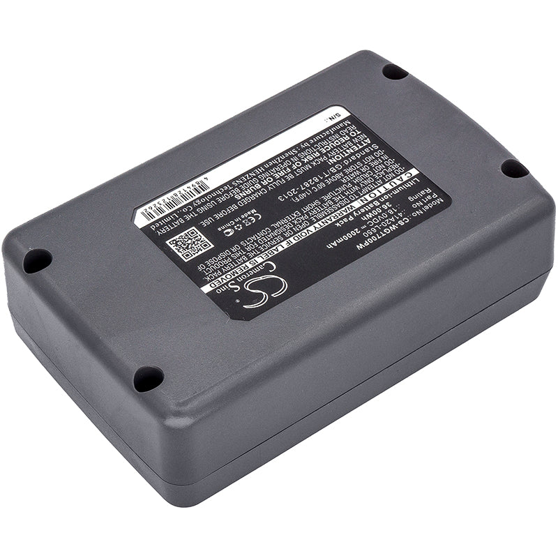 Replacement Battery for WOLF Garten  BA 700 – Power Tools – 2000mAh / 36.00Wh / 18.0V