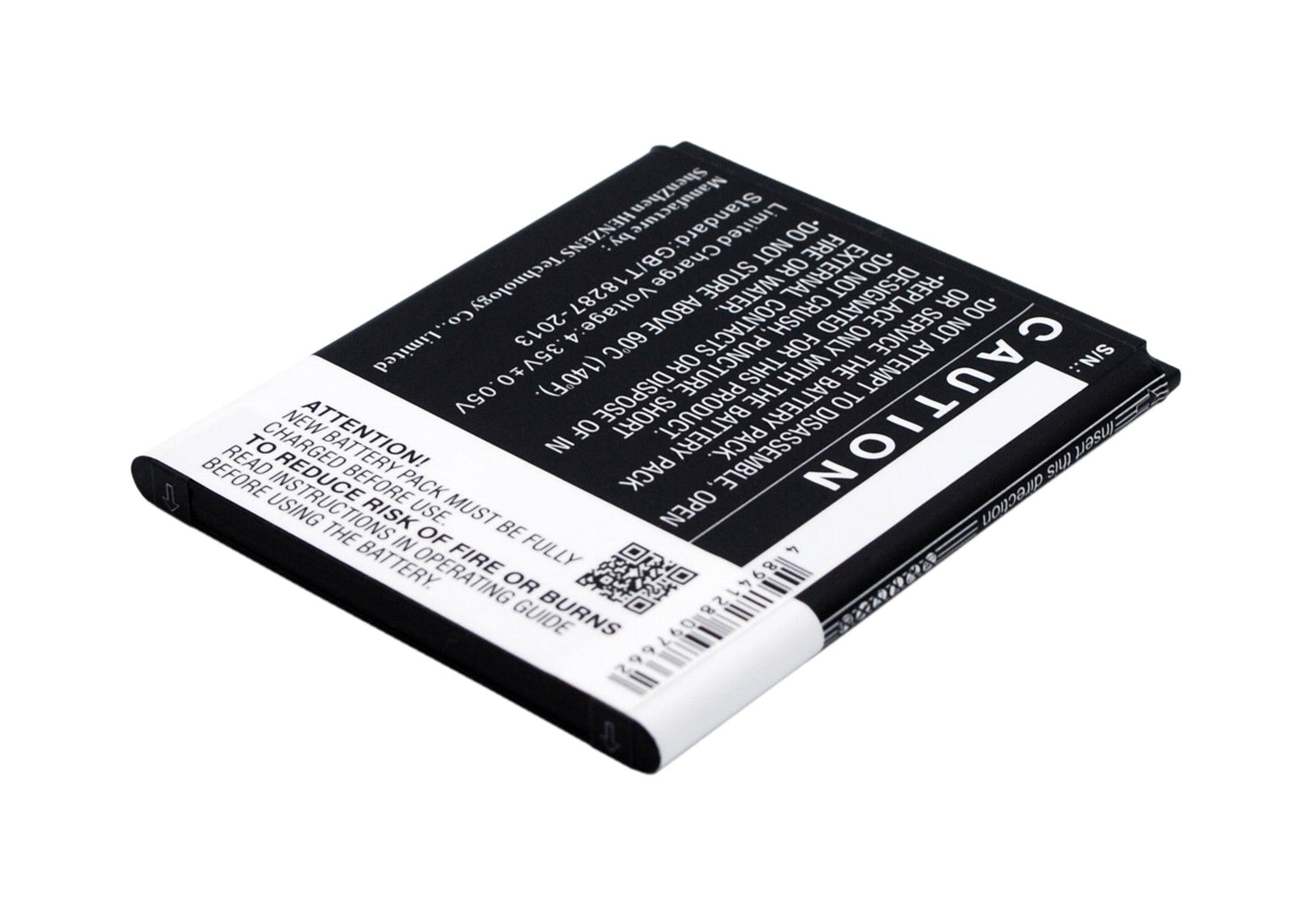 Replacement Battery for Wiko  9261 – Mobile, SmartPhone – 2100mAh / 7.98Wh / 3.8V
