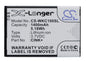 Replacement Battery for Wiko Cink – Mobile, SmartPhone – 1400mAh / 3.7V - image 1