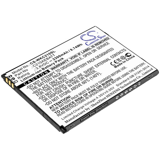 Replacement Battery for Wiko C210 – Mobile, SmartPhone – 2300mAh / 3.8V - image 1