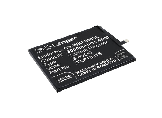 Replacement Battery for Wiko FEVER – Mobile, SmartPhone – 3000mAh / 3.8V - image 1