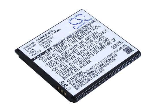 Replacement Battery for Wiko GOA – Mobile, SmartPhone – 1200mAh / 3.7V - image 1