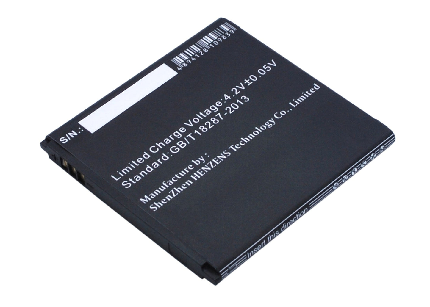 Replacement Battery for WIKO  9662 – Mobile, SmartPhone – 1200mAh / 4.44Wh / 3.7V