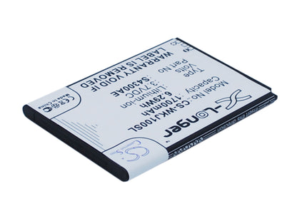 Replacement Battery for Wiko  Jimmy – Mobile, SmartPhone – 1700mAh / 6.29Wh / 3.7V