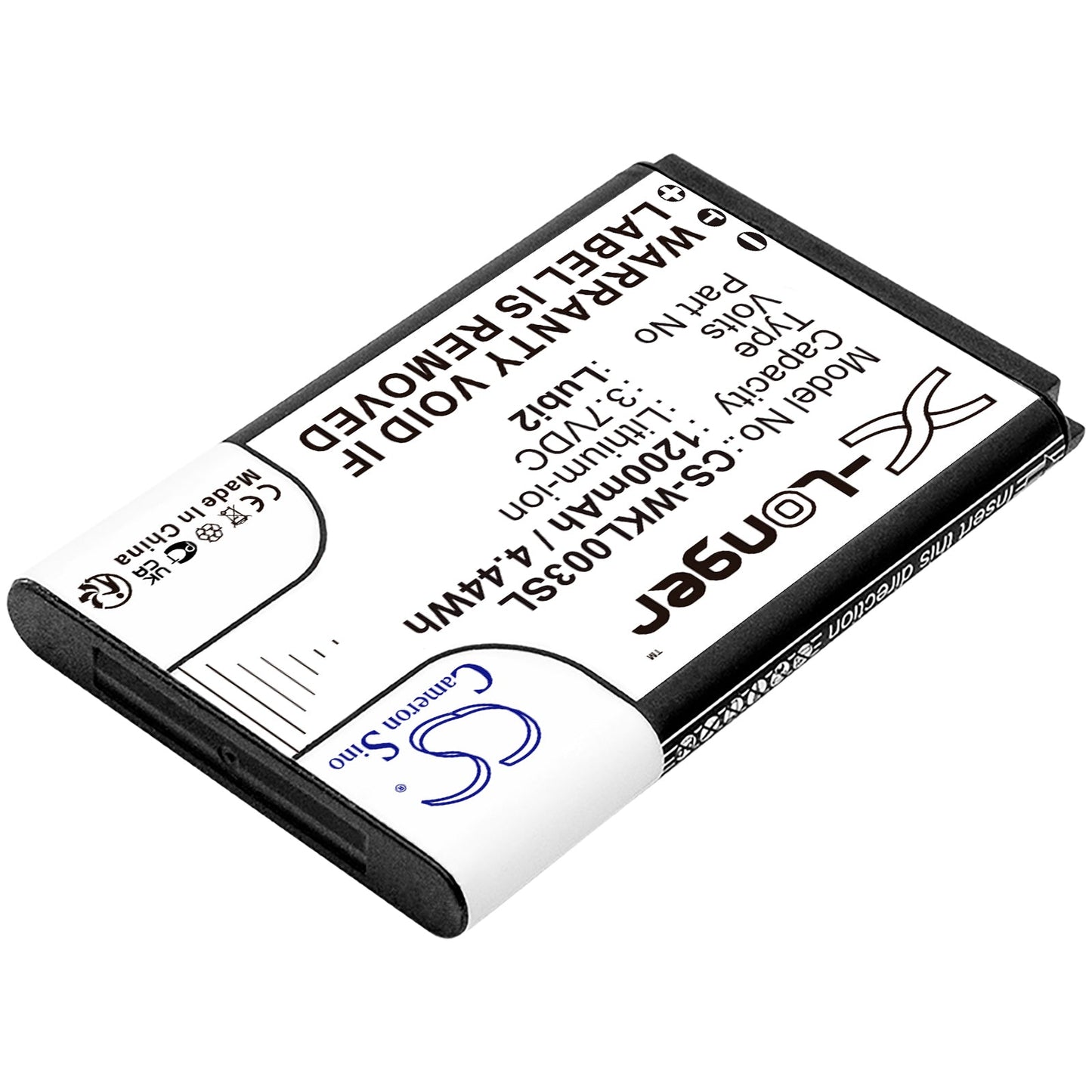 Replacement Battery for Vertu  Ascent 2010 – Mobile, SmartPhone – 1200mAh / 4.44Wh / 3.7V