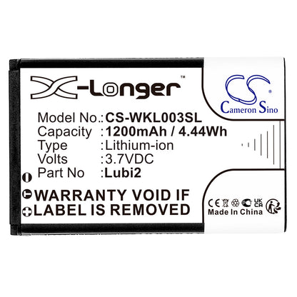 Replacement Battery for CPA  Halo 5 – Mobile, SmartPhone – 1200mAh / 4.44Wh / 3.7V