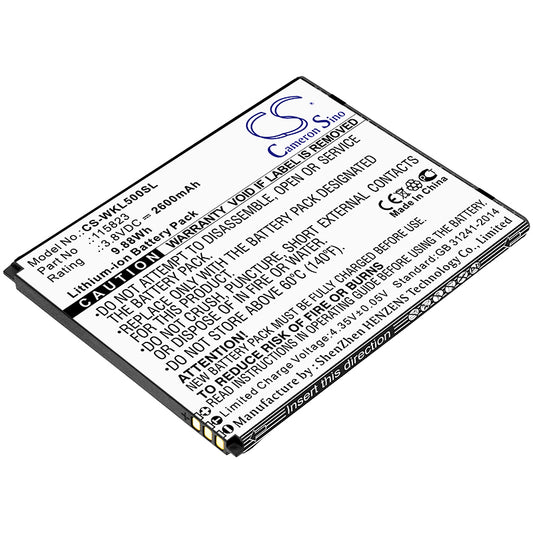 Replacement Battery for Wiko Lenny 5 – Mobile, SmartPhone – 2600mAh / 3.8V - image 1