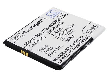 Replacement Battery for Biackphone  BP1 – Mobile, SmartPhone – 2000mAh / 7.40Wh / 3.7V