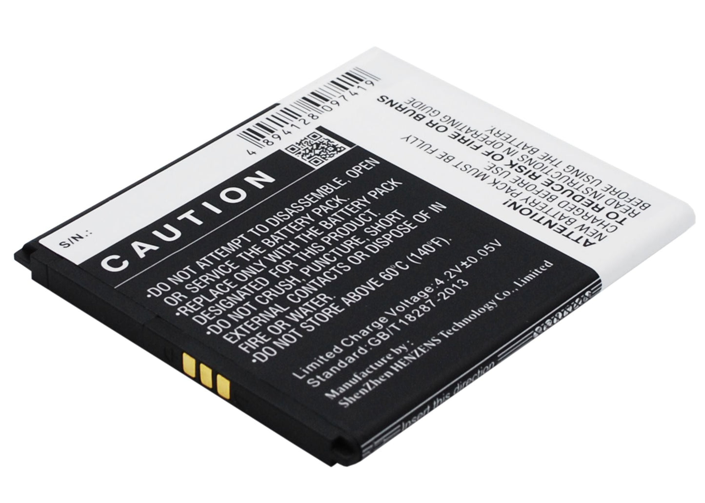 Replacement Battery for Biackphone  BP1 – Mobile, SmartPhone – 2000mAh / 7.40Wh / 3.7V