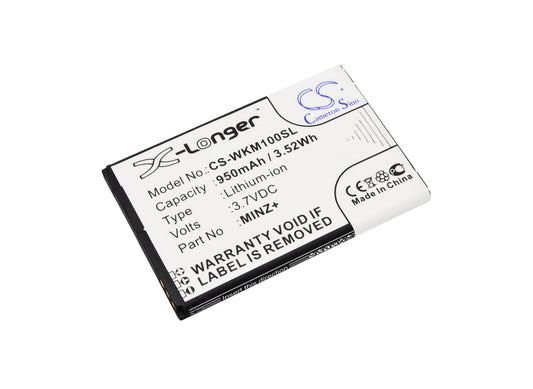 Replacement Battery for Wiko Minz – Mobile, SmartPhone – 950mAh / 3.7V - image 1