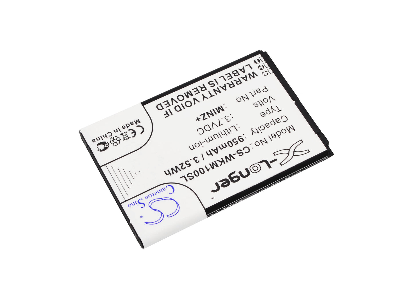 Replacement Battery for Wiko Minz – Mobile, SmartPhone – 950mAh / 3.7V - image 2