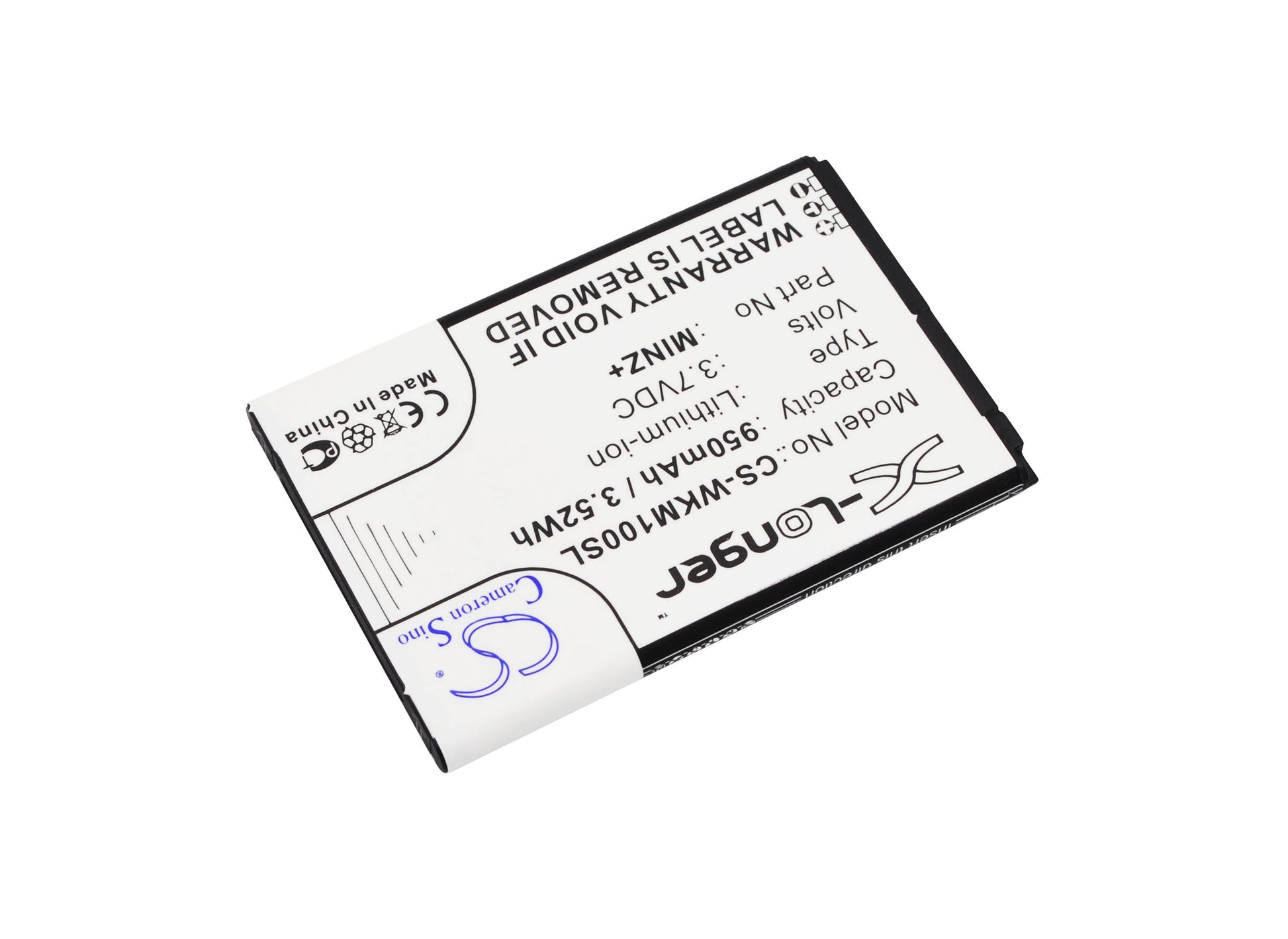 Replacement Battery for Wiko Minz – Mobile, SmartPhone – 950mAh / 3.7V - image 2