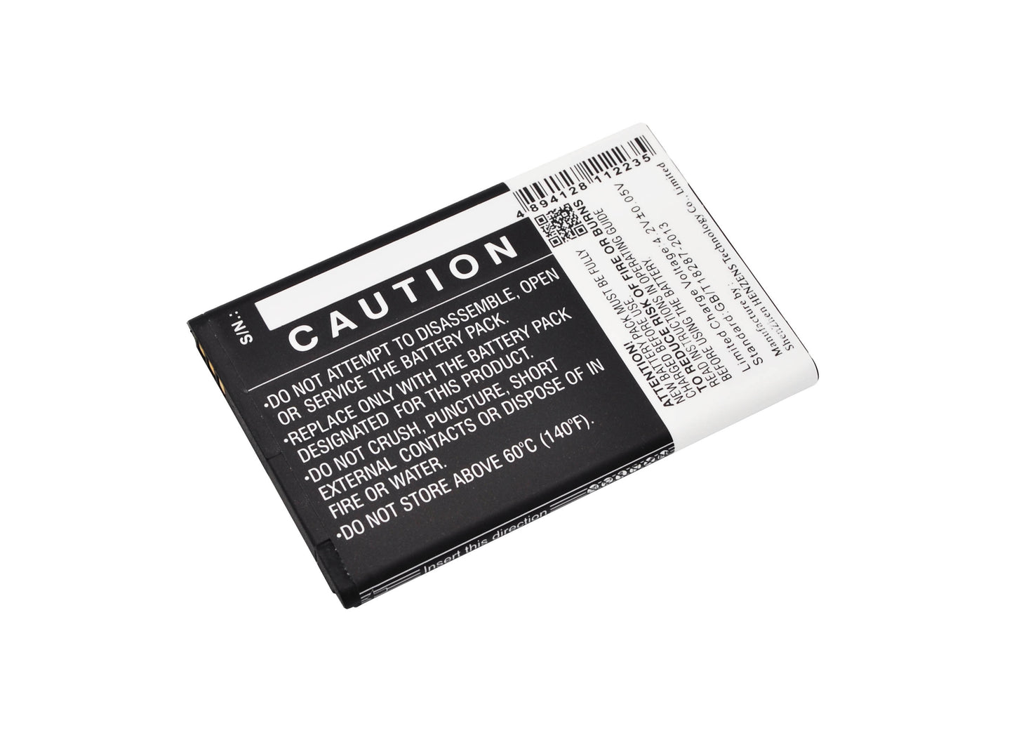 Replacement Battery for Wiko Minz – Mobile, SmartPhone – 950mAh / 3.7V - image 4