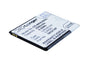 Replacement Battery for Wiko Slide – Mobile, SmartPhone – 2500mAh / 3.8V - image 1