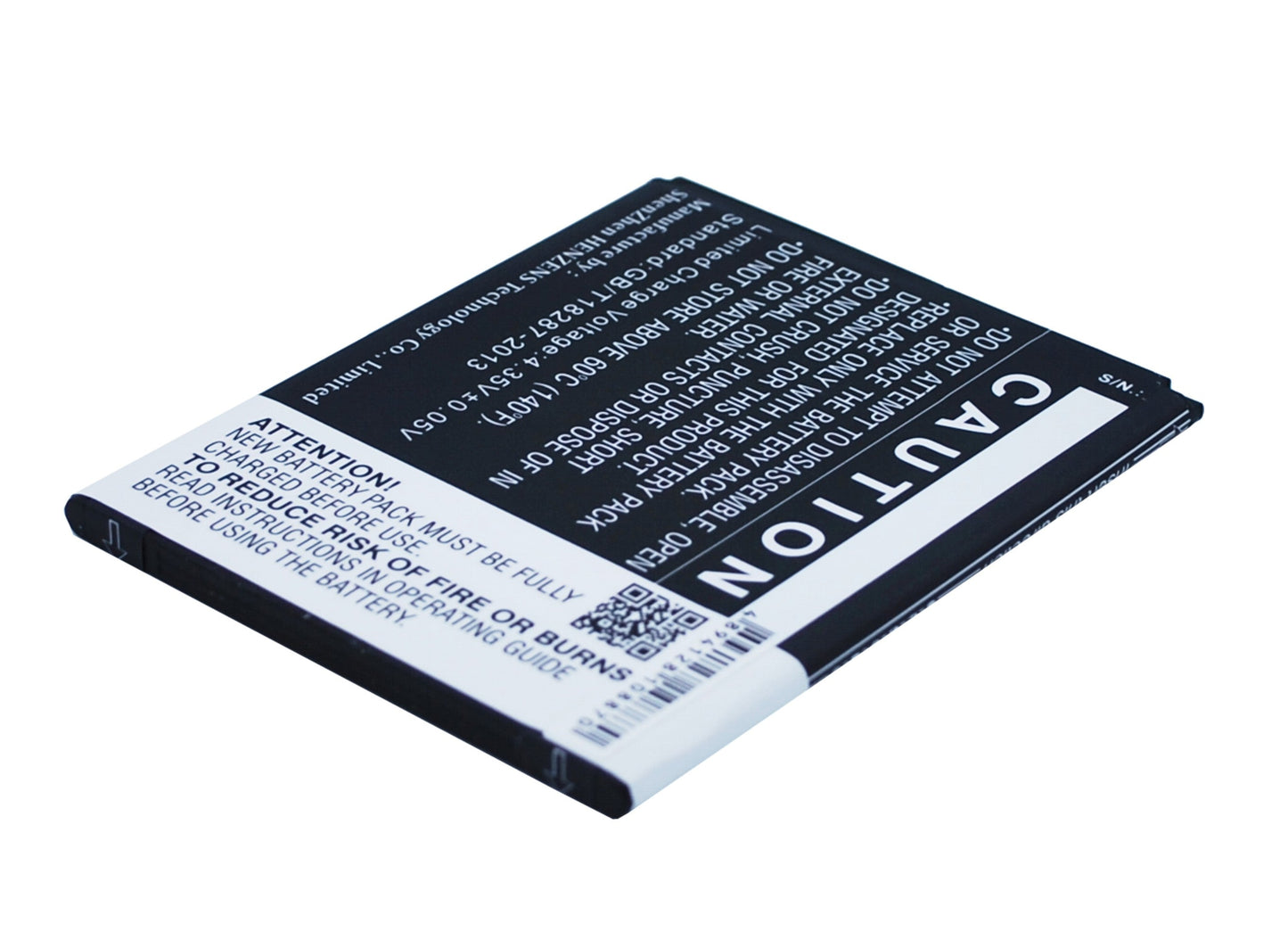 Replacement Battery for Wiko  N300 – Mobile, SmartPhone – 2500mAh / 9.50Wh / 3.8V