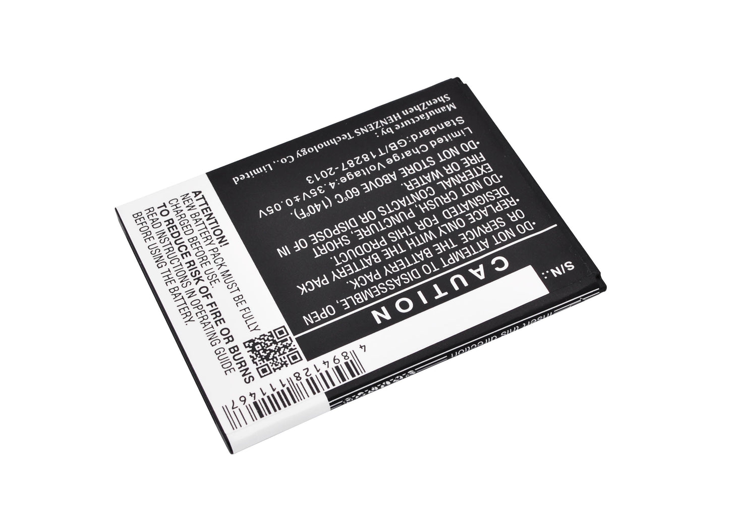 Replacement Battery for Wiko  Pulp 3G – Mobile, SmartPhone – 2500mAh / 9.50Wh / 3.8V