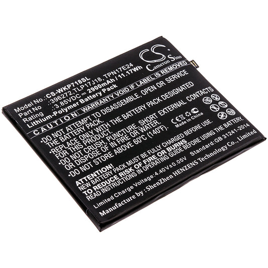Replacement Battery for BQ | Wiko Strike Selfie Max – Mobile, SmartPhone – 2900mAh / 3.85V - image 1