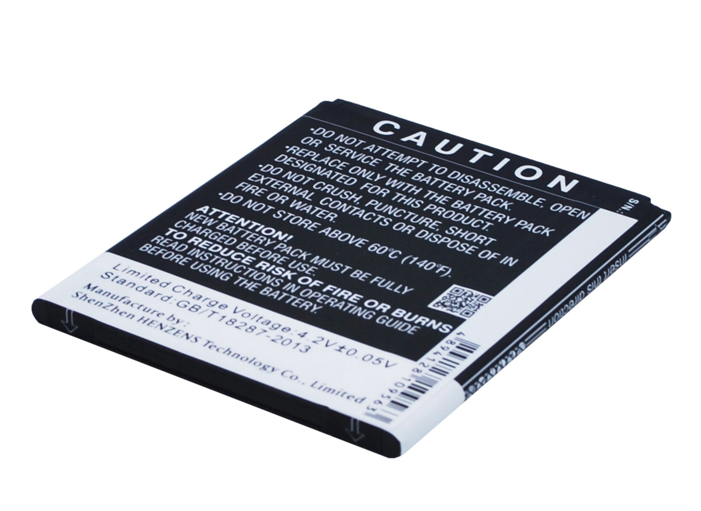 Replacement Battery for Wiko  9669 – Mobile, SmartPhone – 2000mAh / 7.40Wh / 3.7V