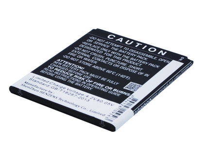 Replacement Battery for Wiko  9669 – Mobile, SmartPhone – 2000mAh / 7.40Wh / 3.7V