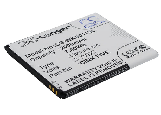 Replacement Battery for MyPhone  A919i Dual – Mobile, SmartPhone – 2000mAh / 7.40Wh / 3.7V