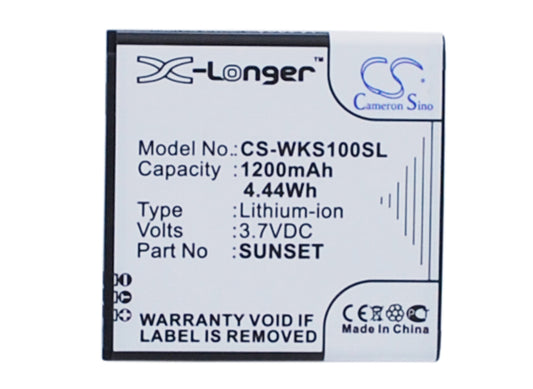 Replacement Battery for Wiko | BLU Sunset – Mobile, SmartPhone – 1200mAh / 3.7V - image 1
