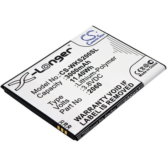 Replacement Battery for Wiko | Casper Slide 2 – Mobile, SmartPhone – 3000mAh / 3.8V - image 1