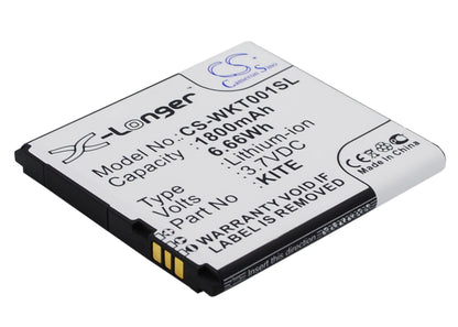 Replacement Battery for Wiko KITE – Mobile, SmartPhone – 1800mAh / 3.7V - image 2