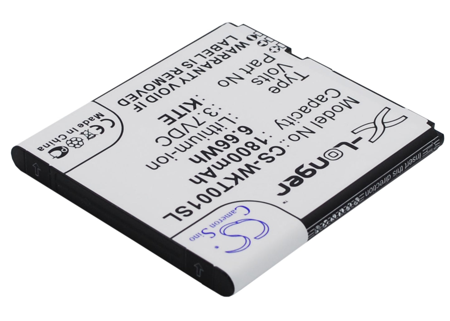 Replacement Battery for Wiko KITE – Mobile, SmartPhone – 1800mAh / 3.7V - image 3