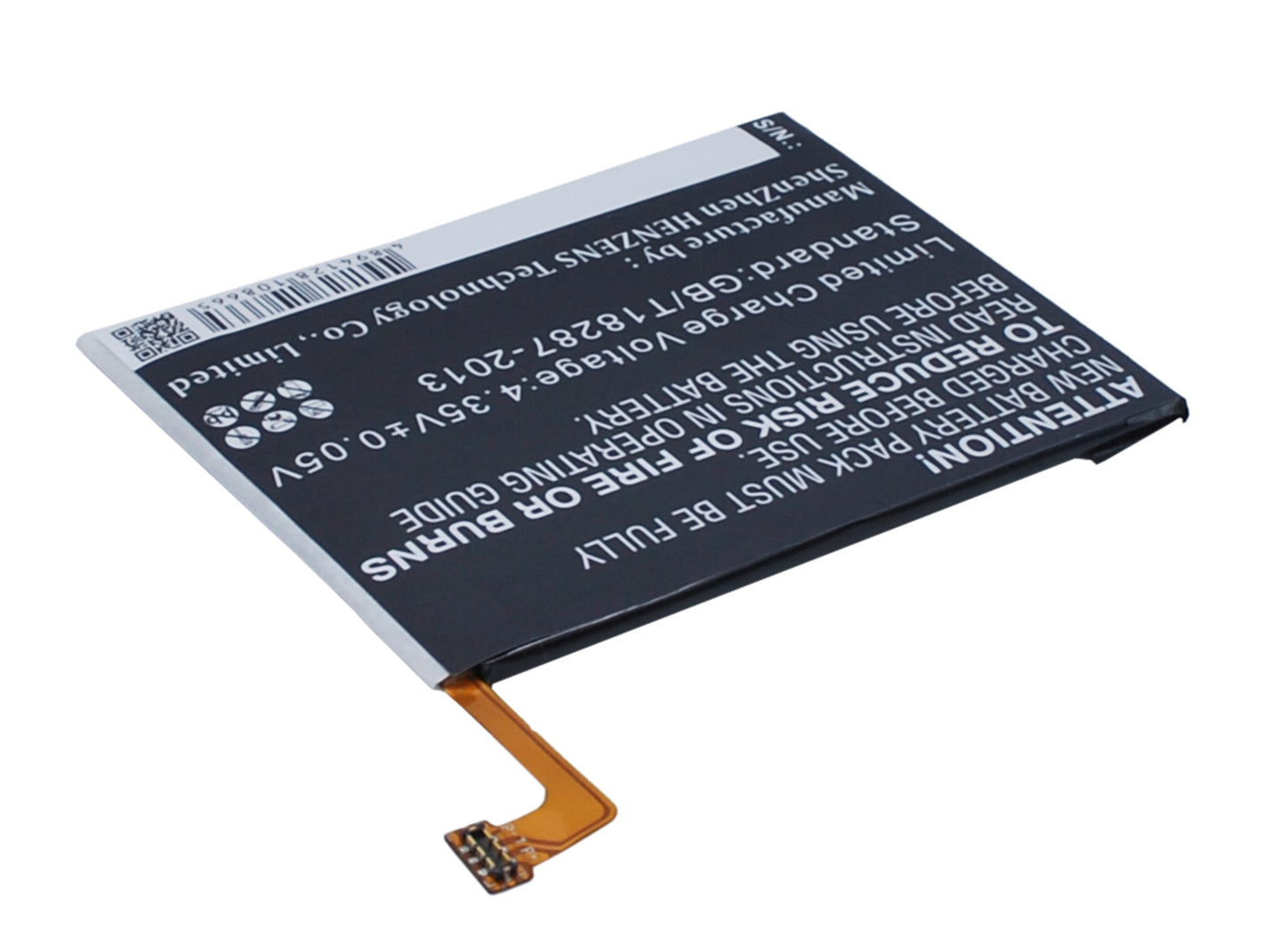 Replacement Battery for Wiko  Getaway – Mobile, SmartPhone – 2000mAh / 7.60Wh / 3.8V