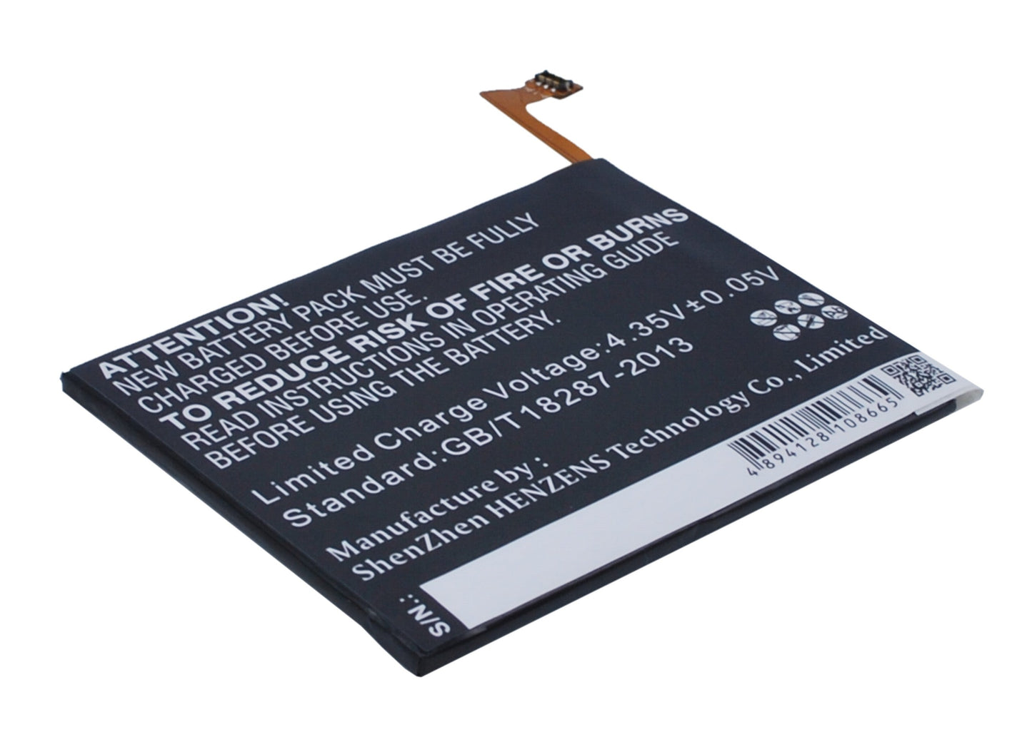 Replacement Battery for Wiko  Getaway – Mobile, SmartPhone – 2000mAh / 7.60Wh / 3.8V