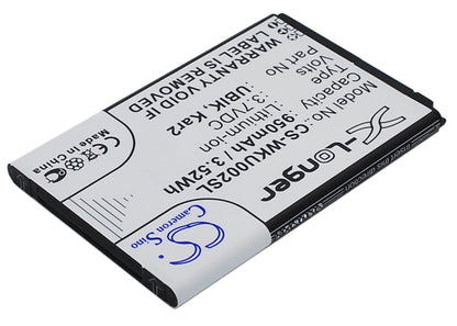 Replacement Battery for Wiko UBIK – Mobile, SmartPhone – 950mAh / 3.7V - image 2