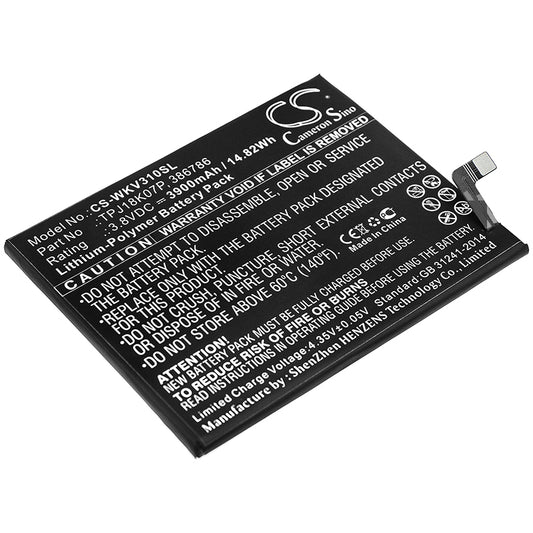 Replacement Battery for Wiko View3 Pro – Mobile, SmartPhone – 3900mAh / 3.8V - image 1