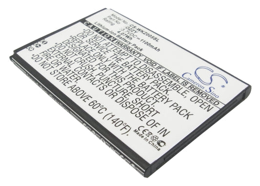 Replacement Battery for Wiko Ozzy – Mobile, SmartPhone – 1100mAh / 3.7V - image 1