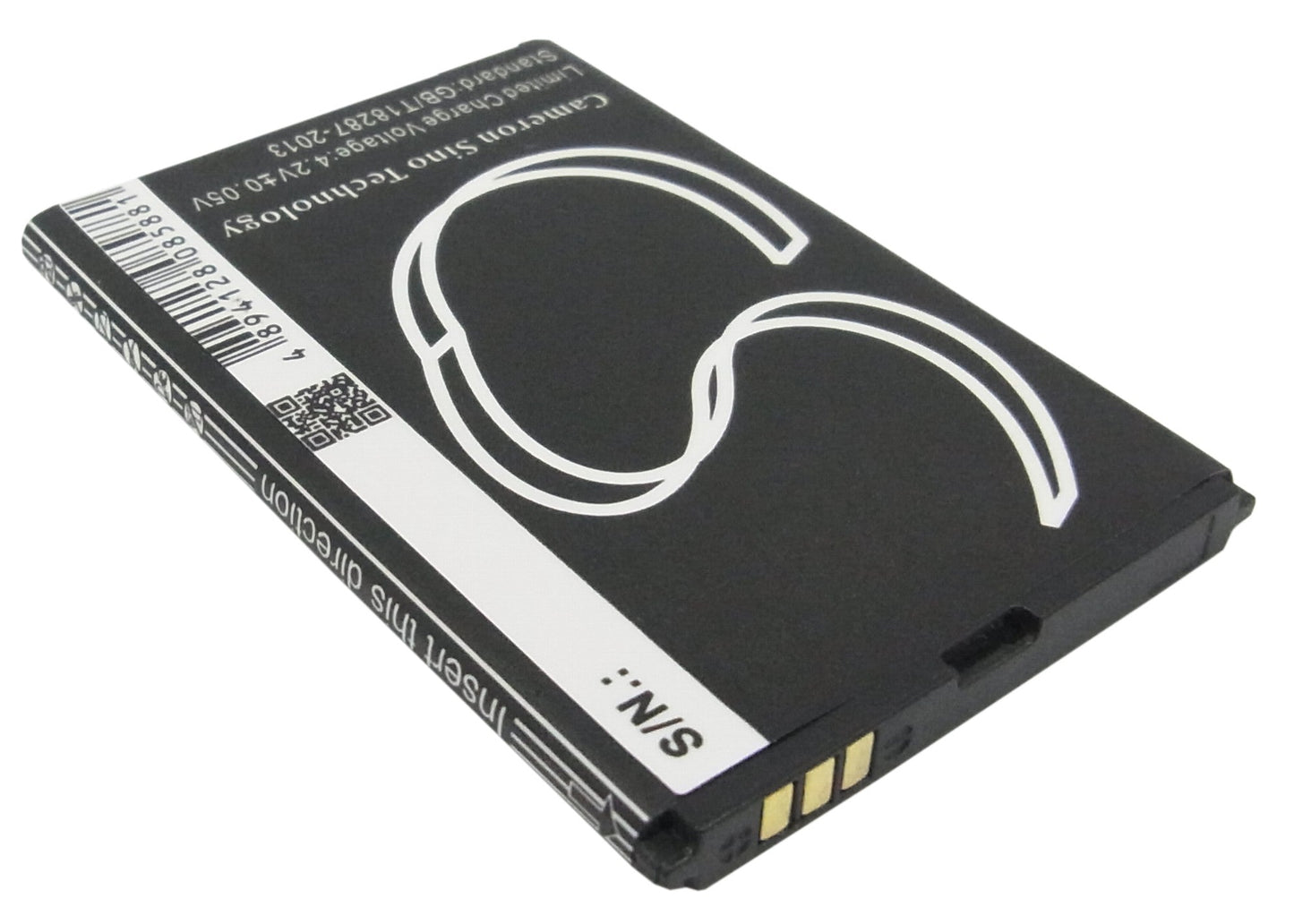 Replacement Battery for Wiko  Ozzy – Mobile, SmartPhone – 1100mAh / 4.07Wh / 3.7V