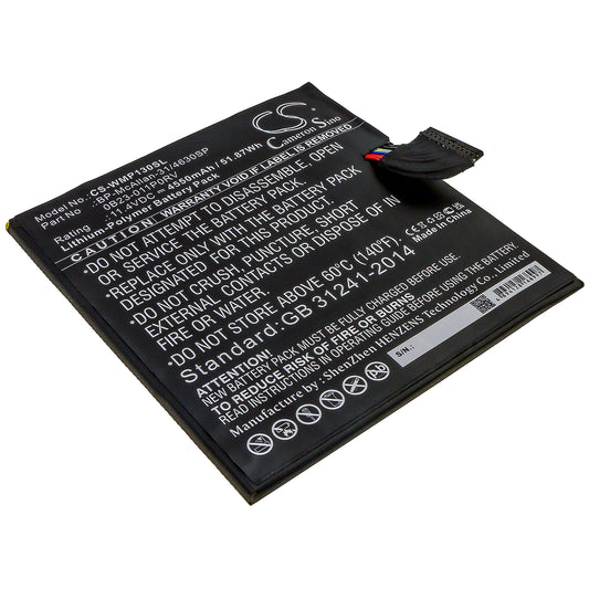 Replacement Battery for Wacom MobileStudio Pro 12 – Tablet – 4550mAh / 11.4V - image 1