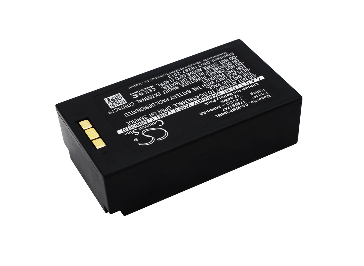 Replacement Battery for MobiWire MobiPrin 3 – Payment Terminal – 2600mAh / 7.4V
