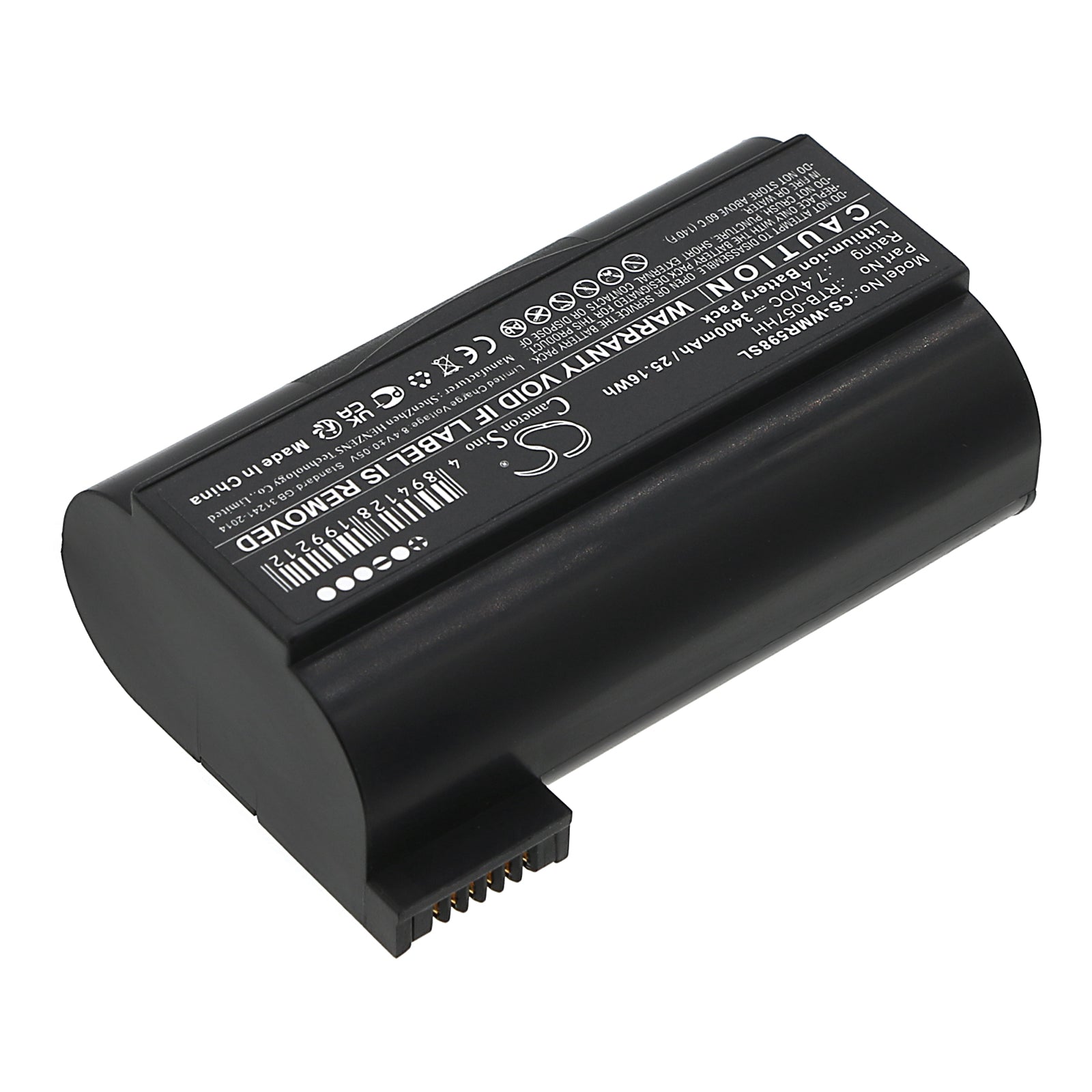 Replacement Battery for WINMATE R05I98H-RTD1 – Tablet – 3400mAh / 7.4V - image 2