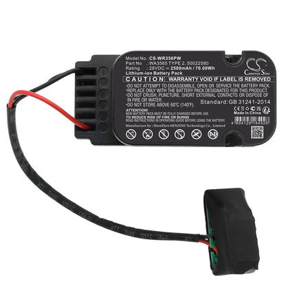 Replacement Battery for Worx WG795E – Lawn Mowers – 2500mAh / 28V - image 5
