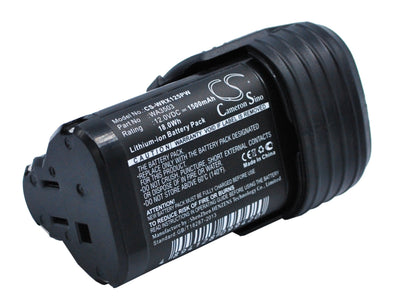 Replacement Battery for Worx  H3 WX382 – Power Tools – 1500mAh / 18.00Wh / 12.0V