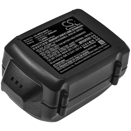 Replacement Battery for Worx | DeltaFox | Rockwell | AL-KO WG151.5 – Power Tool – 4000mAh / 18V