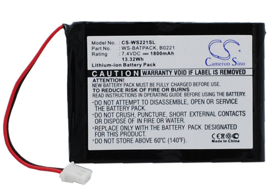 Replacement Battery for William Sound Sorin – Amplifier – 1800mAh / 7.4V