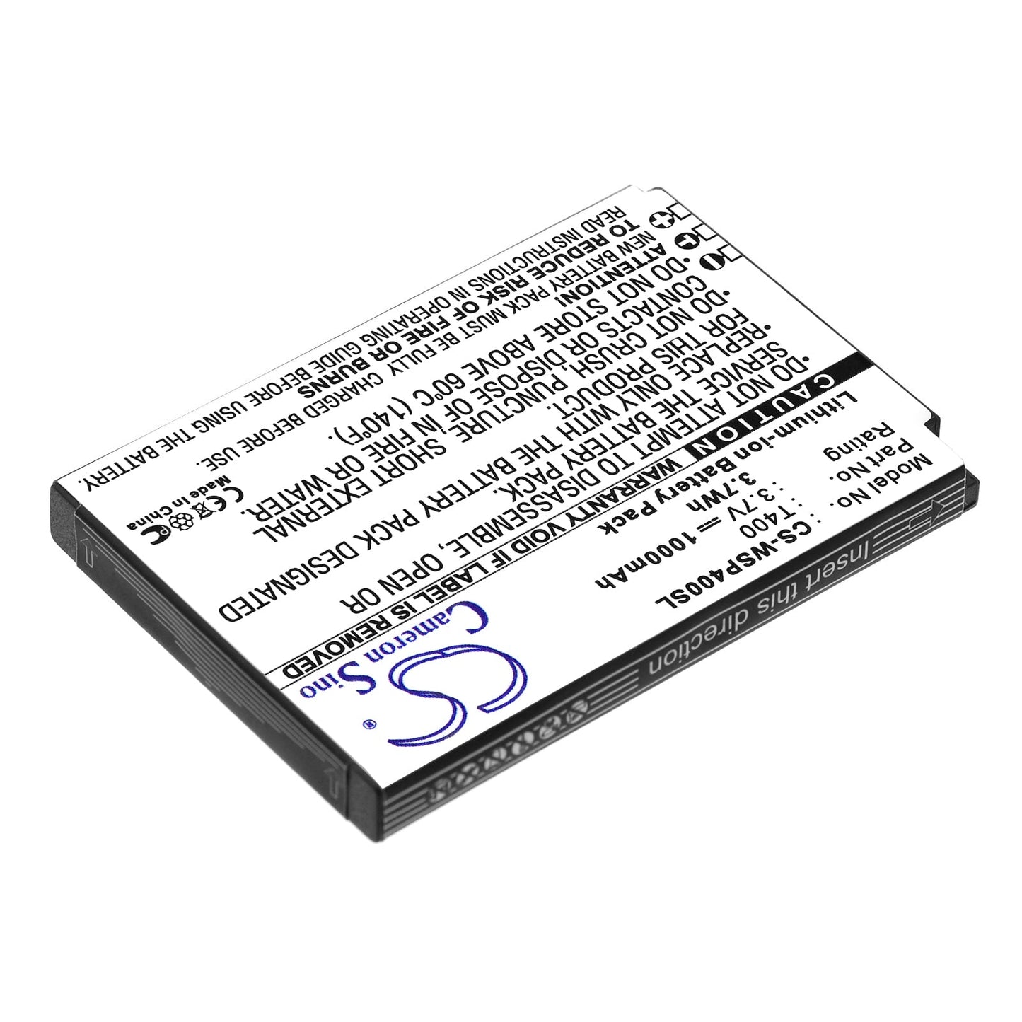 Replacement Battery for Swissvoice  MP40 – Mobile, SmartPhone – 1000mAh / 3.70Wh / 3.7V