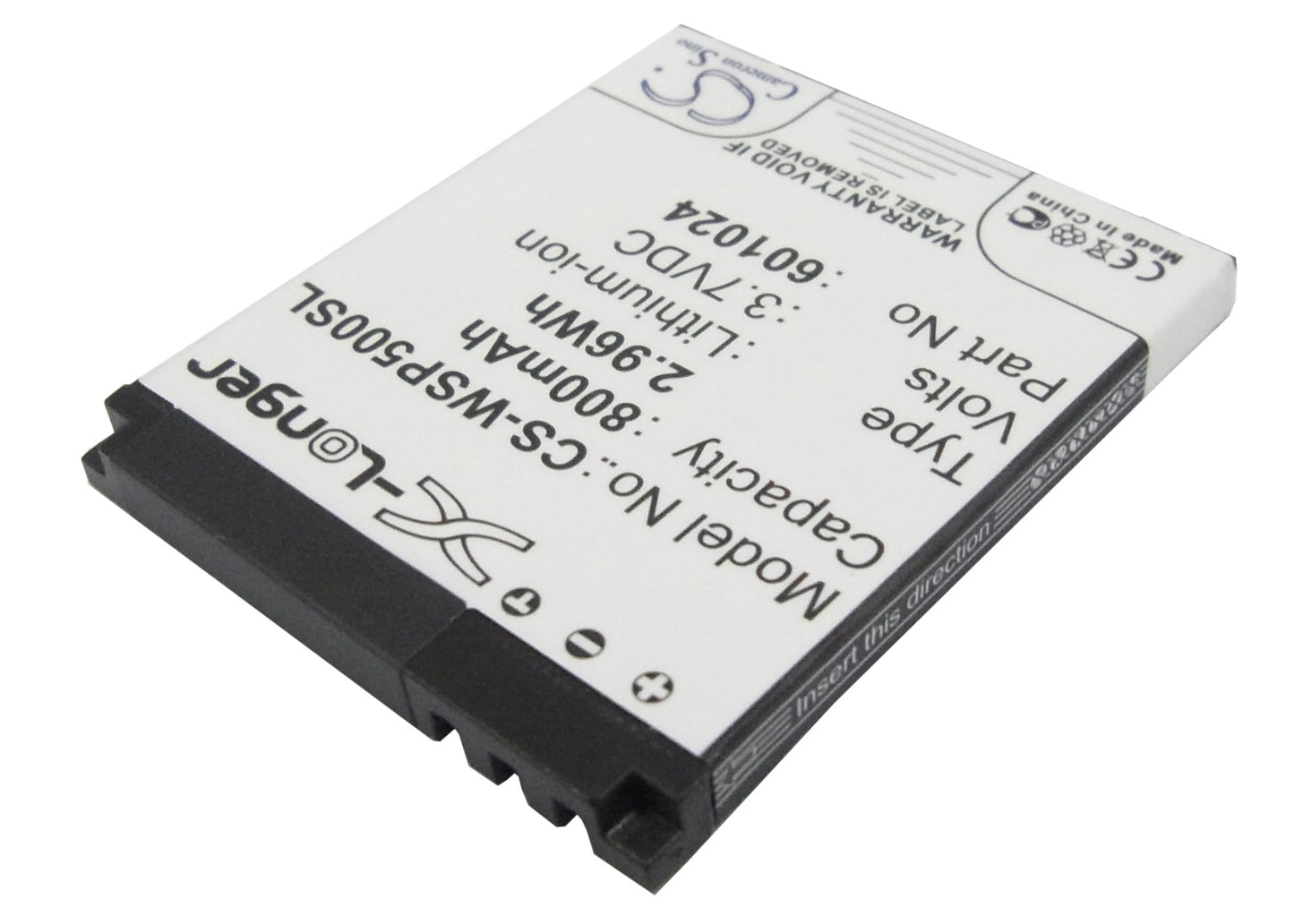 Replacement Battery for Swissvoice  MP50 – Mobile, SmartPhone – 800mAh / 2.96Wh / 3.7V