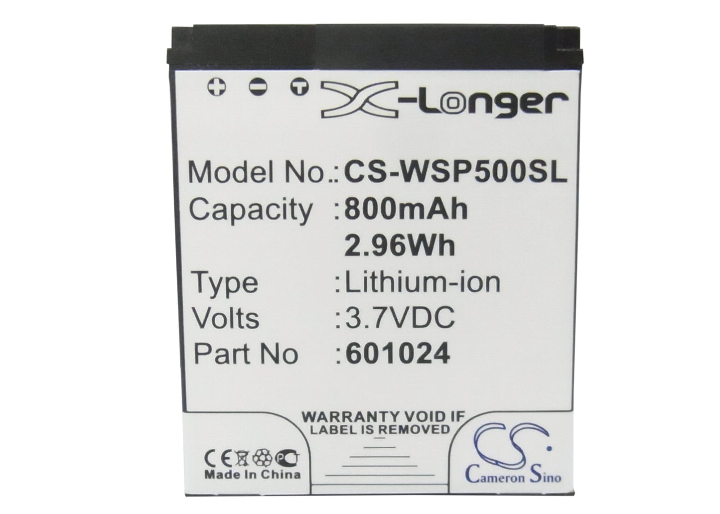 Replacement Battery for Swissvoice  MP50 – Mobile, SmartPhone – 800mAh / 2.96Wh / 3.7V