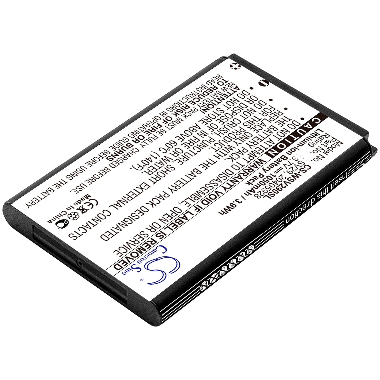 Replacement Battery for Auro  Utano V2 – Mobile, SmartPhone – 1050mAh / 3.89Wh / 3.7V
