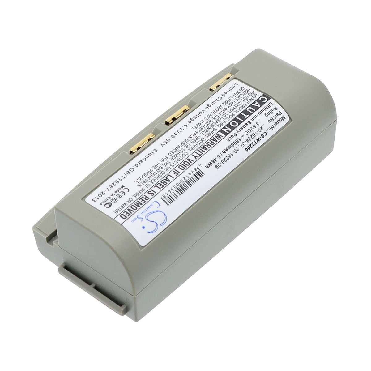 Replacement Battery for Chameleon | Symbol RF WT2200 – Barcode Scanner – 1800mAh / 3.6V