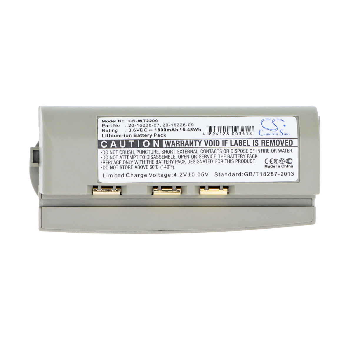 Replacement Battery for Chameleon | Symbol RF WT2200 – Barcode Scanner – 1800mAh / 3.6V